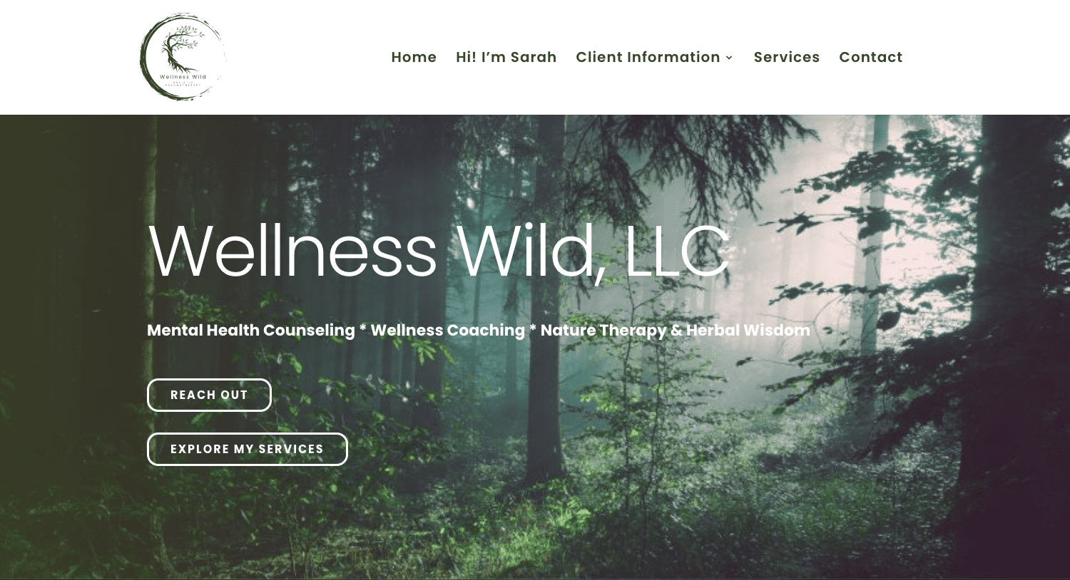 Wellness Wild LLC - Website Designs By Lisa